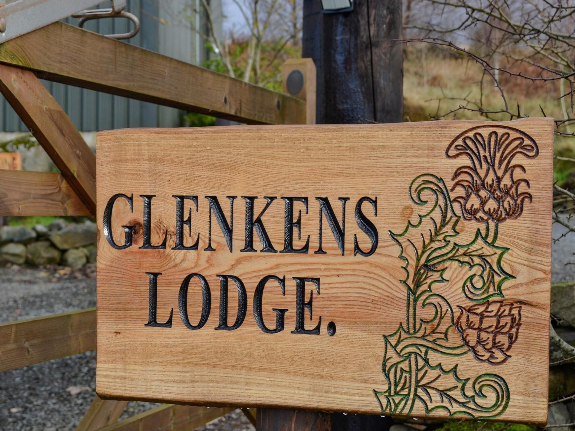 Glenkens Lodge Dalry  Exterior foto